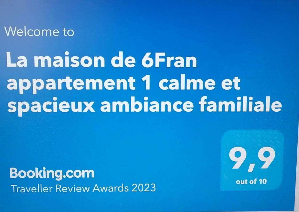 La Maison De 6Fran Appartement 1 Calme Et Spacieux Ambiance Familiale Valros Exterior photo